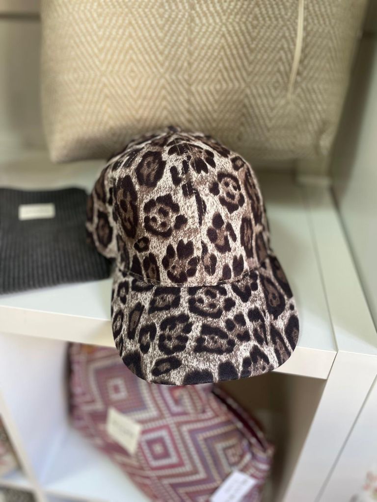 gorra animal print visera