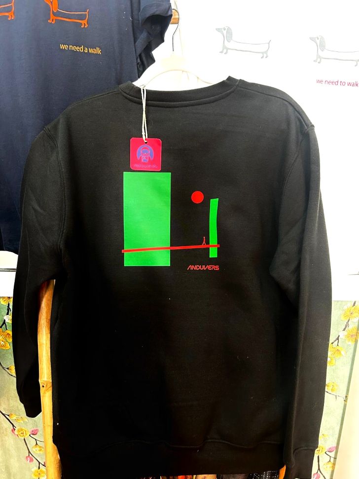 sudadera unisex diseÑadora nacional algodon organico ciudad